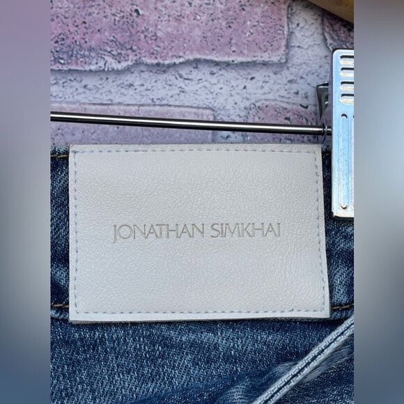 JONATHAN SIMKHAI STANDARD Theo Belted Pleated Straight size 27 - Picture 14 of 16